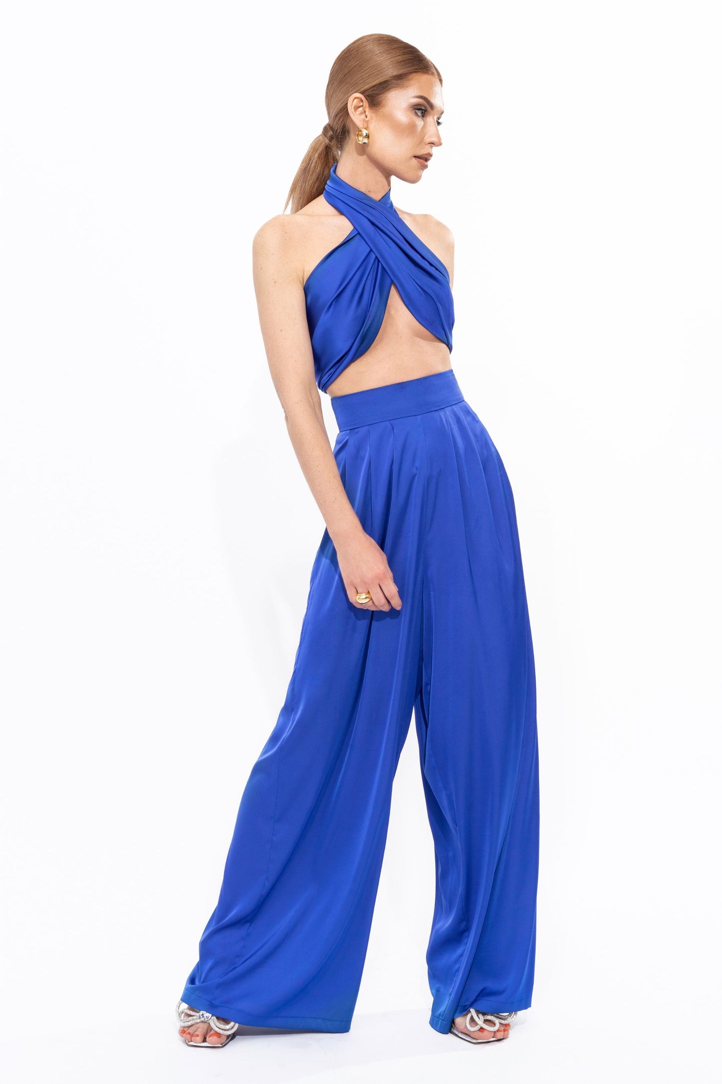 Santorini Two Piece Set Royal Blue